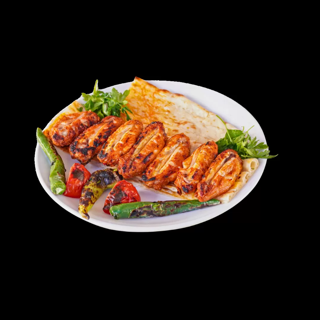 Grilled Chicken Wings Plate