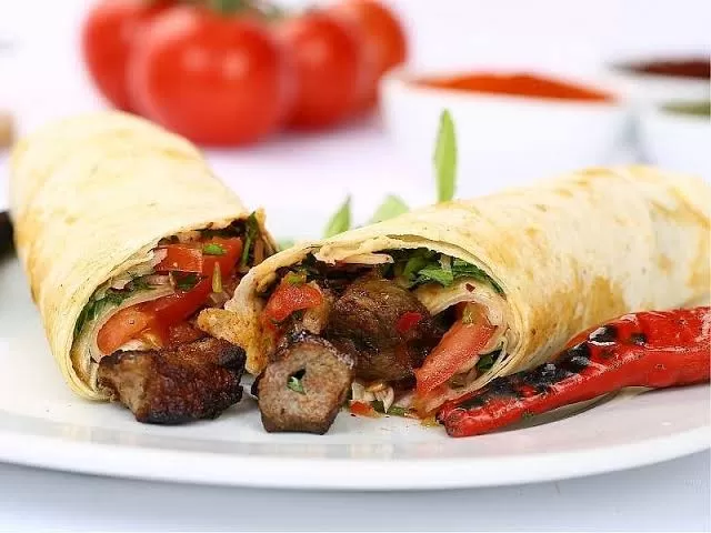 Grilled Liver Wrap